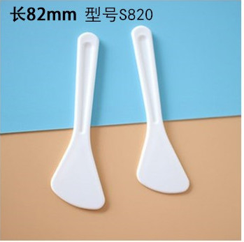 Weiße oder angepasste 82 mm PP-Spatula für Kosmetikcreme