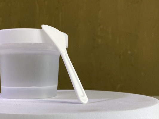 Weiße oder angepasste 82 mm PP-Spatula für Kosmetikcreme