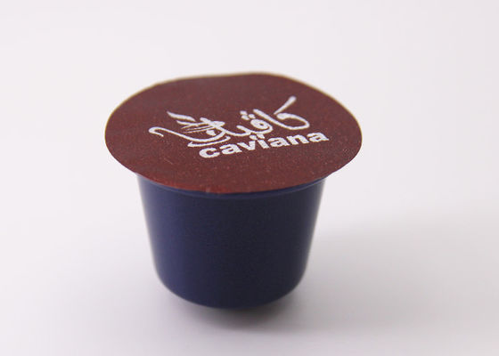 Customable Nespresso-Form-Instantkaffee-Kapsel-Hülse mit Aluminiumfolie