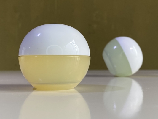 Lebensmittelqualität 30 ml PP-Glas Doppelschichten für Kosmetikcreme
