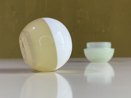 Lebensmittelqualität 30 ml PP-Glas Doppelschichten für Kosmetikcreme