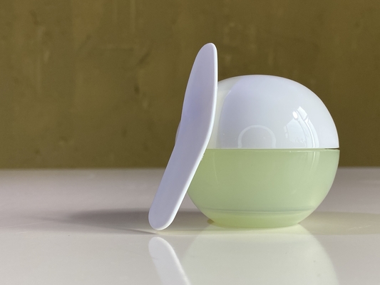 Lebensmittelqualität 30 ml PP-Glas Doppelschichten für Kosmetikcreme