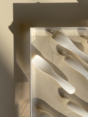 72.3mm Kosmetische Spatula Scoop für Körpercreme, Augencreme, Gesichtscreme