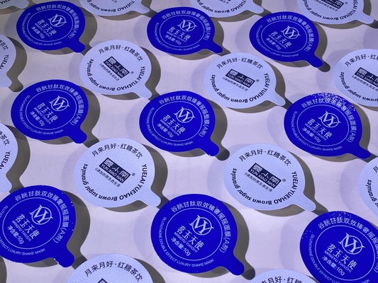 Aluminiumfolie Deckel Heizdichtung Verbundgesteckter Deckel für PP-Taschenflasche