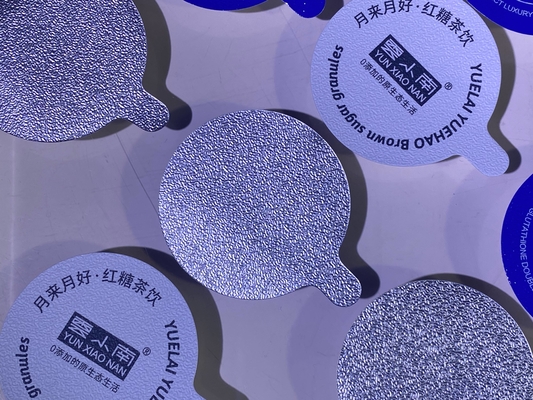 Aluminiumfolie Deckel Heizdichtung Verbundgesteckter Deckel für PP-Taschenflasche