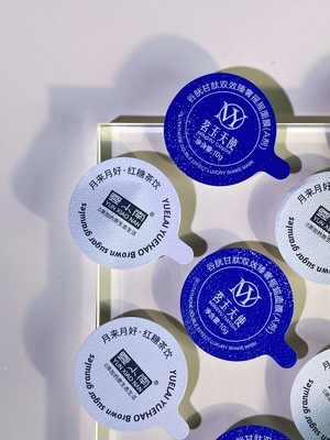 Aluminiumfolie Deckel Heizdichtung Verbundgesteckter Deckel für PP-Taschenflasche