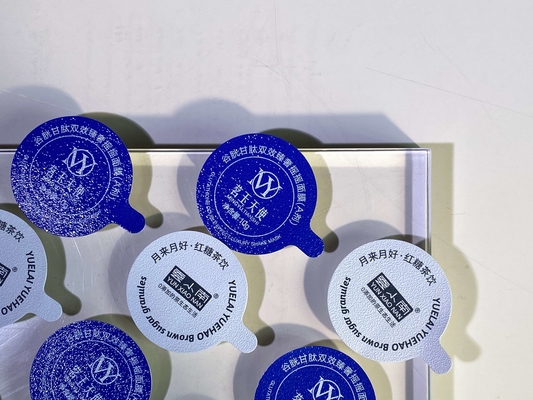 Aluminiumfolie Deckel Heizdichtung Verbundgesteckter Deckel für PP-Taschenflasche