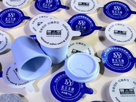 Aluminiumfolie Deckel Heizdichtung Verbundgesteckter Deckel für PP-Taschenflasche