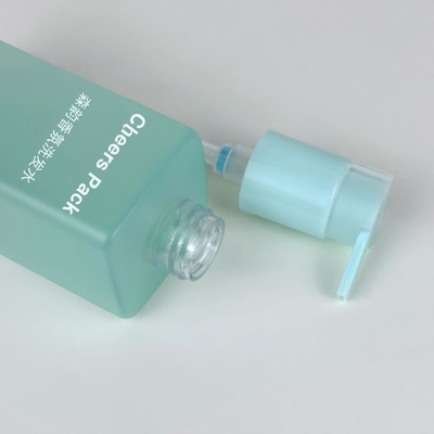 PET-Kosmetikflaschen für Shampoos, Körperwäsche mit Pumpe PET-Kosmetikflaschen