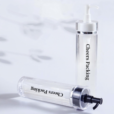140ml PET Kosmetikflaschen für Lotion, ätherisches Öl mit Pumpe Großhandel PET Kosmetikflaschen