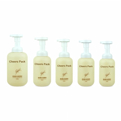 500 ml PET-Mousse-Flasche für Mousse-Kosmetikprodukte Lotion Schrei Shampoo