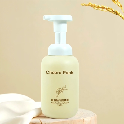 500 ml PET-Mousse-Flasche für Mousse-Kosmetikprodukte Lotion Schrei Shampoo