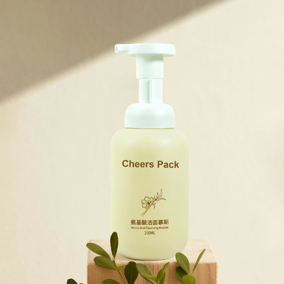 500 ml PET-Mousse-Flasche für Mousse-Kosmetikprodukte Lotion Schrei Shampoo