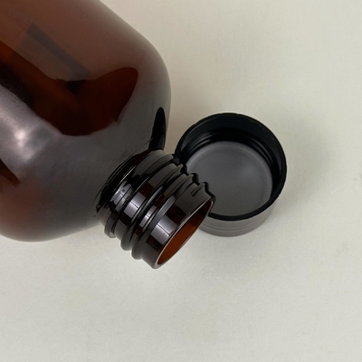 300 500 Lotion Pump Flasche für Flüssigkeit Körperwasch 16oz klare weiße Haustier Plastik Shampoo Flaschen