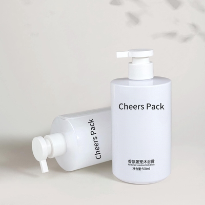 Custom Logo Kosmetik Verpackung Lotion Flaschen 210ml 350ml 500ml Hautpflege Verpackung Lotion Flaschen