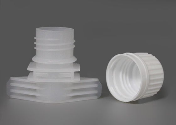 Bunte Plastiktüllen-Überwurfmutter für stehen oben Beutel-automatisches gefüllt