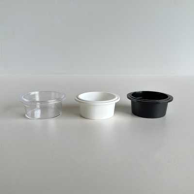 20ml PP Kunststoffbecher mit Deckel für Kosmetikcreme Lotion 54mm Durchmesser
