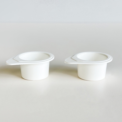 12ml PP Kosmetikbecher mit Aluminiumfoliendeckel für Creme und Lotion