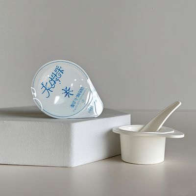 12ml PP Kosmetikbecher mit Aluminiumfoliendeckel für Creme und Lotion