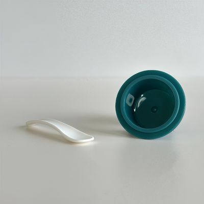 10 ml Custom Logo PP Plastikbecher für kosmetische Cremes mit Aluminiumfolie Deckel