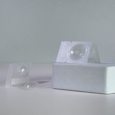 Einweg-PP-Kunststoffbecher 0,2 g Fassungsvermögen mit Aluminiumfoliendeckel