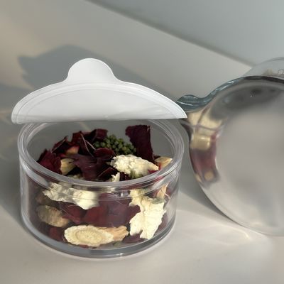 30ml PP/PS-Kunststoffbecher mit Aluminiumfolien-Deckel für Lebensmittelverpackungen