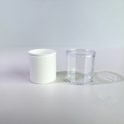 65ml PP/PS Kunststoffbecher mit Aluminiumfoliendeckel für Lebensmittelverpackungen