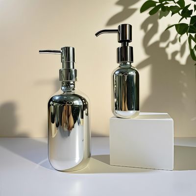 Luxuriöse PET-Flasche mit 100 ml Fassungsvermögen und Bombenform für Haarpflege, Hautpflege, Serum, Shampoo, Duschgel, Gesichtscreme