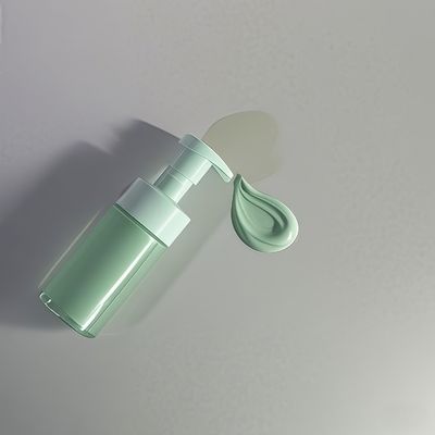 100 ml 120 ml 160 ml Plastik-Kosmetikflasche PET-Flasche für Shampoo Lotion Körperwasch mit Presspumpe und benutzerdefinierte Farbe