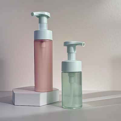 100 ml 120 ml 160 ml Plastik-Kosmetikflasche PET-Flasche für Shampoo Lotion Körperwasch mit Presspumpe und benutzerdefinierte Farbe
