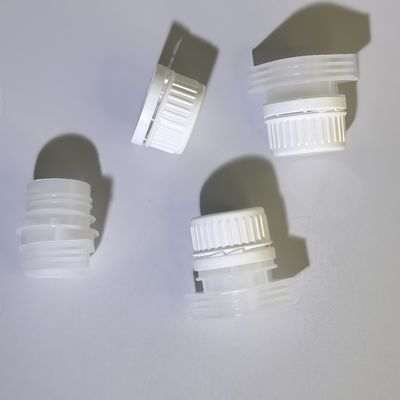 Portable Durable PE Plastic Screw Cap 22mm Inner-Dia Spout Lids for Spouted Pouches Disc Cap 18mm 28mm for Beverage Products