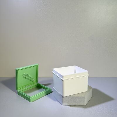 200 Blatt Hautpflege-Baumwollauflage Lebensmittelgeeignete Kunststoffgläser für OEM/Großhandelskosmetikmarken