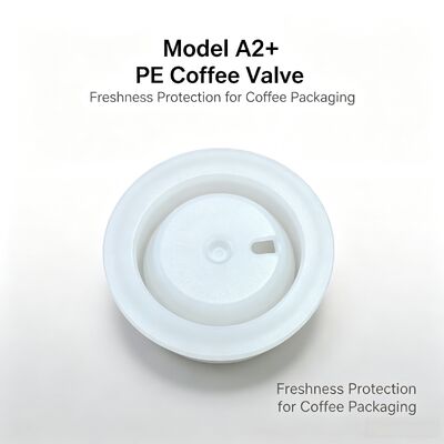 Modell A2+ PE-Kaffee-Einweg-Entlüftungsventil für flexible Kaffebeutelverpackungen