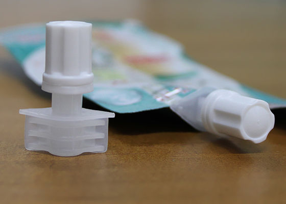 Kleines PET Grad Wasser-Entlüftungs-Durchmessers 5mm Nahrungsmittellaufen Tüllen-Kappen für Baby-Lotions-Tasche aus