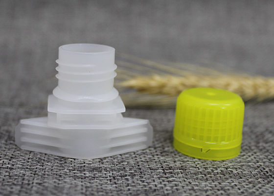 16mm Plastiktüllen-Kappen nach Maß für flüssigen Beutel mit Sicherungsring