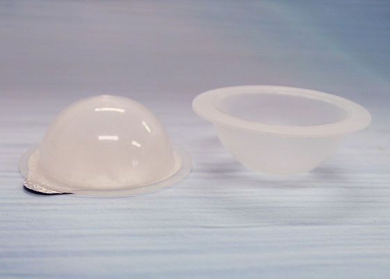 Kleine Behälter-Plastikhülsen für Gesichtsbehandlungs-Reinigungsflüssigkeit in der Rundboden-Form