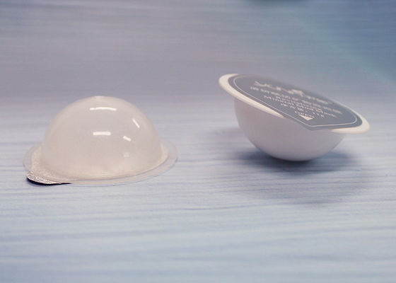 Kleine Behälter-Plastikhülsen für Gesichtsbehandlungs-Reinigungsflüssigkeit in der Rundboden-Form