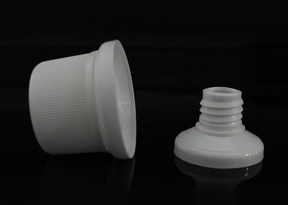Lamellierte Rohr-Kopf beiliegende kundengebundene Kappe Durchmessers 28mm pharmazeutische Creme