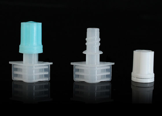 5mm Kaliber-blaue Farbübersteigt plastiktüllen-Kappen für Hautpflege Doypack/Säuglingsnahrungs-Beutel
