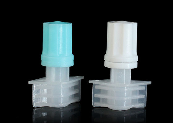 5mm Kaliber-blaue Farbübersteigt plastiktüllen-Kappen für Hautpflege Doypack/Säuglingsnahrungs-Beutel