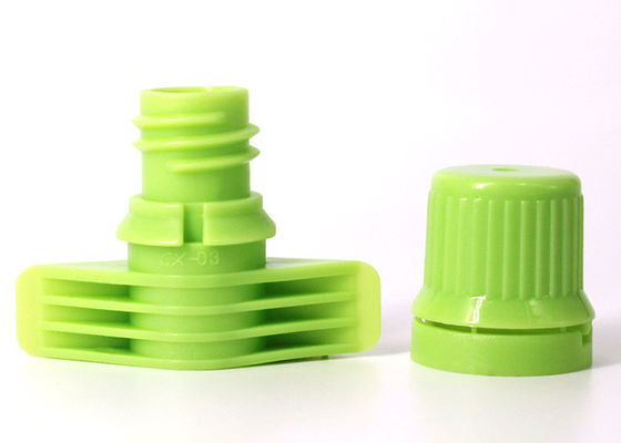 9.6mm Kunststoff-Spout-Kappe kann PLA-Kompost-Abbau-Materialien und Niedertemperatur-Wärmesiegelungsmaterialien produzieren
