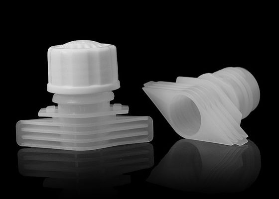 Eine Muster-Ausschnitt-Art der Weisen-Belüftungsöffnungs-Plastiküberwurfmutter-16mm für medizinischen Pasten-Beutel