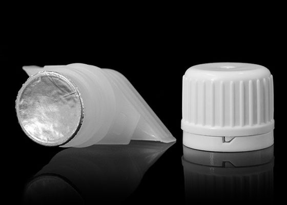 16mm Plastiktüllen-Kappen-Düse mit Schutz einfacher Aluminiumfolie-Dichtungs-Zwischenlage Peelable