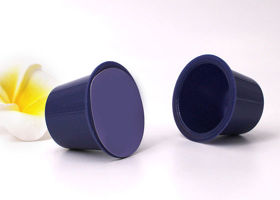 Leere pp. BPA geben Instantkaffee-Kapseln mit klebendem Aluminiumfolie-Deckel frei