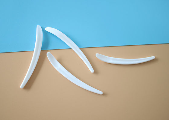 PP 64,8 mm Gesichts-Toncreme Kosmetik Spatula Scoop Blumenknopf geformt