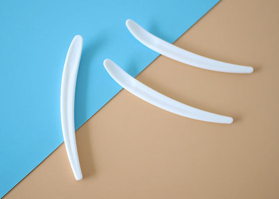PP 64,8 mm Gesichts-Toncreme Kosmetik Spatula Scoop Blumenknopf geformt