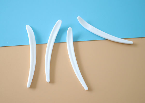 PP 64,8 mm Gesichts-Toncreme Kosmetik Spatula Scoop Blumenknopf geformt