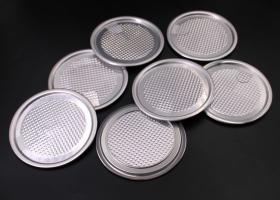 65mm können einfache offene Deckel-Aluminiumdichtungen Folien-211# für Nahrung verpackend