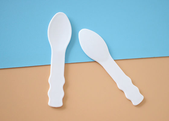 7cm Einzelheits-Make-upplastikspachtel-Löffel für Pasten-Lehm