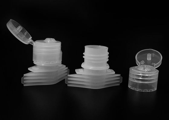 Tüllen-Düsen-Schließung 20mm Flip Top Caps für kosmetischen Beutel